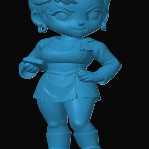 Uhura Inspired Chibi