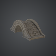 55.png Medieval Stone Bridge – Arched Cobblestone Bridge