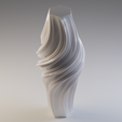 01_fractal-flake-vase_rendering.png Vase Fractal Flake
