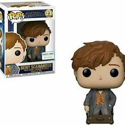 Newt-en-maleta.jpg OBJ file NEWT SCAMANDER FUNKO DOLL - FANTASY CREATURES - HARRY POTTER・3D printing template to download