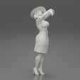 Girl-0012.jpg Elegant Woman Modern Style Fashion Posing in Hat 3D print model