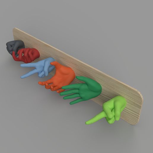 Gotta Hand It To Em 041A 3D model
