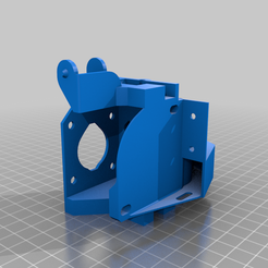 E3D_MGN_2020_Upgrade_Work_File_XY_Core_Chain_v13.png Free STL file Carriage 2020 CoreXY E3D Titan + v6 MGN12H BLTouch Blower・3D print model to download