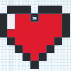 Zelda_Heart.png Fichier STL gratuit Zelda Coeur・Design à télécharger et à imprimer en 3D, countingendlessrepetition
