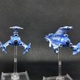 IMAG2563.jpg Бесплатный STL файл Minbari Nial Fighter・Модель 3D-принтера для скачивания