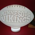 IMG_20231211_173422607.jpg Minnesota Vikings 3D WAVE NFL FOOTBALL TEALIGHT