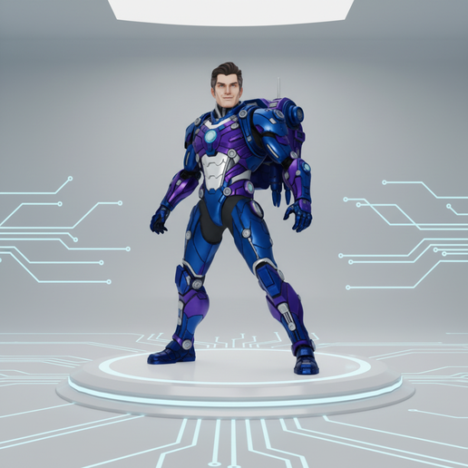 Future technology warrior