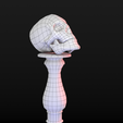 Skull-table2_Wire0045.png Human Skull Low Poly