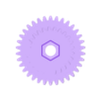 Spur gear (34 teeth).stl PET bottle cutter ( self spooling )