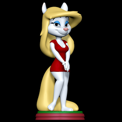 1.png 3D-Datei Minerva Mink - Animaniacs・3D-druckbares Modell zum herunterladen
