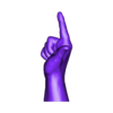 FINGER_GUN.stl human hand signs and gestures