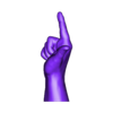 FINGER_GUN.stl hand finger gun