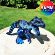 Trex-Remb-Studios-1.png Динозавр Flexi T-Rex | Articulated Trex NO support