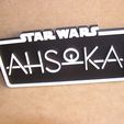 ahsoka-cartel-letrero-logotipo-pelicula-animacion-lucha.jpg Star Wars Ahskoda. Poster, Sign, Signboard, Logo, Animation Movie Poster