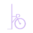 BICI2.stl Suporte para livros de bicicleta, suporte para livros