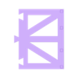Frame B X2.stl Modular Magnetic Rack System
