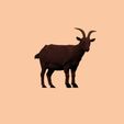 GOAT2.jpg 🐐 Realistic Goat/Buck Miniature for 3D Printing 🐐