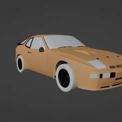 1.png STL file Porsche 924 Carrera GTS・Design to download and 3D print