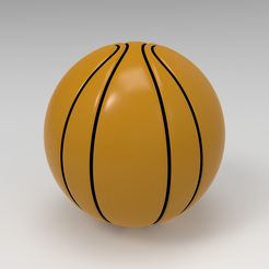 1st-model-.46.jpg STL file Basket ball・3D printable model to download