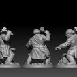 02.jpg Miniatura de ferreiro anão STL - Fantasy Forge Warrior