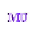 Text Flip - Mu.stl Перелистывание текста - греческий алфавит в комплекте