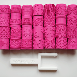 alle-rollen.png STAMP ROLLER FOR POTTERY - EVEN MORE