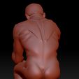 3.jpg O Pensador Escultura Estátua Modelo 3D