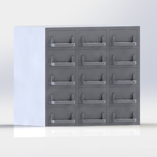 15 tool drawer / 15 li takım çekmecesi 3D model