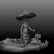 4.jpg Mycelium - Mushroom and rabbit sculpture.