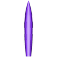 fusee 400 main body HR.STL 400mm Moon rocket, Moon rocket, Moon target, Destination Moon