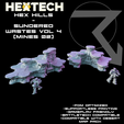 HEXTECH-Sundered-Wastes-Vol-4.png HEXTECH - Hex Hills - Desert Map Pack (Battletech Compatible)