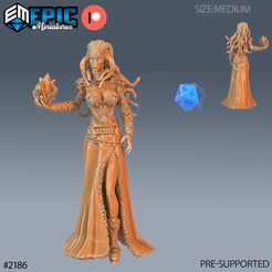 2186-Mind-Domina-Medium.png 3D file Mind Domina ‧ DnD Miniature ‧ Tabletop Miniatures ‧ Gaming Monster ‧ 3D Model ‧ RPG ‧ DnDminis ‧ STL FILE・3D print model to download