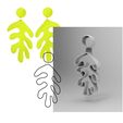 ARO-9_Mesa-de-trabajo-1.jpg STL file SET of 12+1 Organic shape cutter for polymer clay earring jewelery・3D print design to download