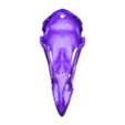 Chicken scan smooth.stl Chicken Skull | 1:1 HIGH RESOLUTION 3D SCANNED REPLICA | BY CC3D