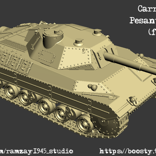 p43-ter-front.png Carro Armato Pesante P 43 ter 意大利虚构重型坦克 1:100