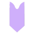 Vertical C.stl 国旗のキーホルダー