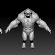 bea1.jpg Beast lowpoly and highpoly for game - unity3d beast - ue5 beast