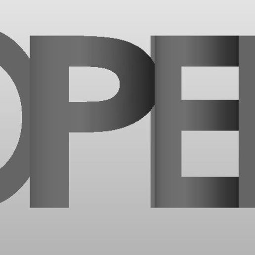 Open and Closed 3D model