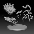 3t.jpg Fichier 3D Neurophage - insectes de l'espace - mangeur psychique - kit PRESUPPORTE・Modèle à imprimer en 3D à télécharger