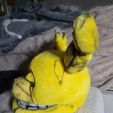 1000004841.jpg FNAF Movie Wearable Mask Springbonnie/Yellow Rabbit from movie Five Nights At Freddys Easy To Install Ears and Jaw
