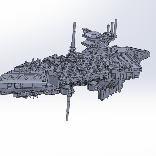 STL file Hellfire Grand Cruiser ️ ・3D print model to download・Cults