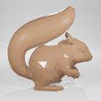 squi3.png Low poly animal squirrel