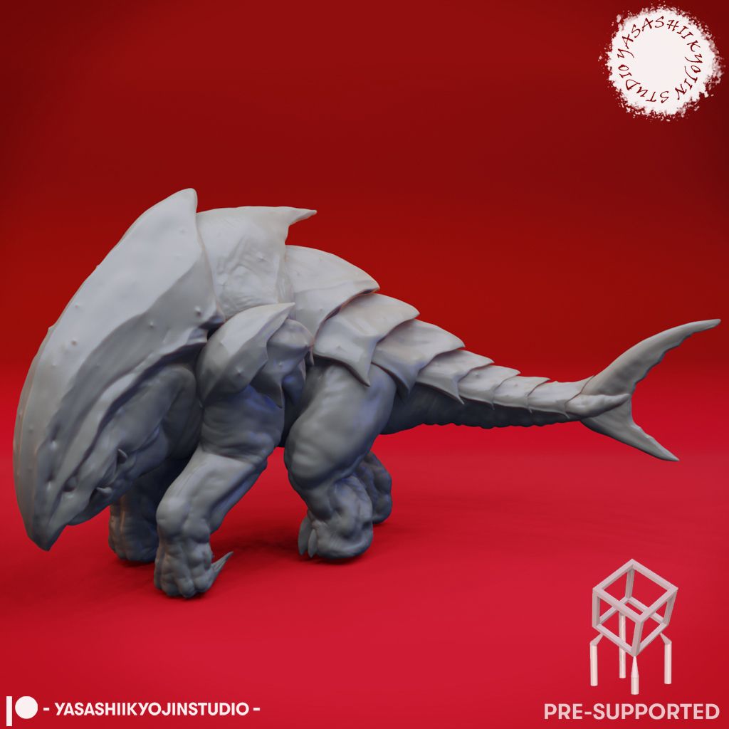 STL file Bulette - Tabletop Miniature (Pre-Supported)・3D printable ...