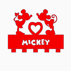 Captura-de-pantalla-2024-03-18-180143.png Mickey and Minnie KeyHolder, Key Hanger