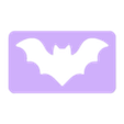 stencil_bat_xl.stl Stencils de desenho de morcegos - Ferramentas de impressão 3D para artistas