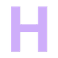 H.stl Alphabet in uppercase, Uppercase alphabet, Großbuchstaben, Alfabeto en mayúsculas