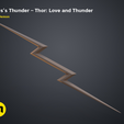 Zeus’s Thunder - Thor: Love and Thunder Loa) L-Thiked a} Zeus’ Thunderbolt - Thor Love and Thunder