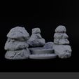 platform-with-rocks-004.jpg wargames rock platforms terrain