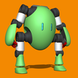The-Egg-Robot-4.png The Egg - Poseable Egg Shaped Robot Toy