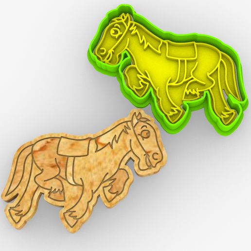 percheron horse 3D model